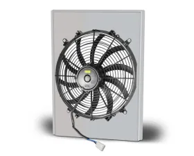 AFCO Aluminum Shroud Only Single Satin Shroud Chevrolet 1957