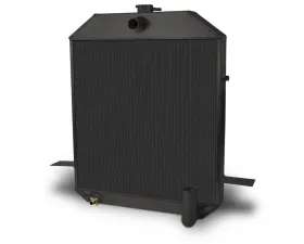 AFCO Aluminum Black Radiator Black Chevrolet Engine Ford 1940