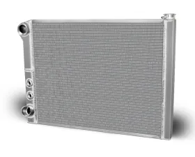 AFCO Universal 20 AN Female Inlet 26 x 19 x 1.50 Core Aluminum Radiator Ford Style Double Pass