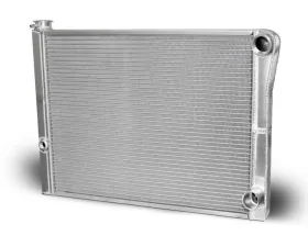 AFCO Universal 20 AN Female Inlet 26 x 19 x 1.50 Core Aluminum Double Pass Radiator