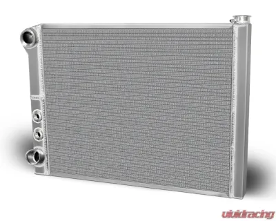 AFCO 27.5 x 19 x 1.50 Core 20 AN Female Inlet Double Pass Radiator Ford - 80185FNDP-U