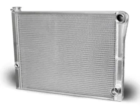 AFCO Aluminum Radiator Double Pass Lightweight 20AN Female Right 24