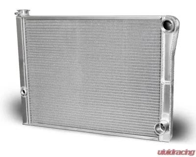 AFCO Aluminum Radiator Double Pass Lightweight 20AN Female Right 24" Southern Sport Mod - 80186NDP-U