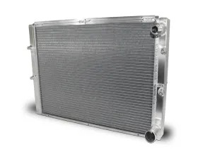 AFCO 16AN Male Inlet Single Row Lightweight Asphalt Radiator Double Pass