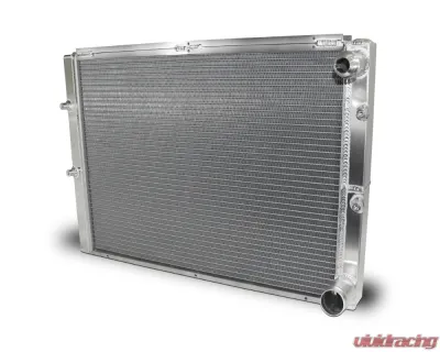 AFCO 16AN Male Inlet Single Row Lightweight Asphalt Radiator Double Pass - 80195NDP-16
