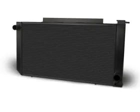AFCO Aluminum Black Radiator Single Pass Chevrolet S-10 1982-1993