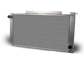 AFCO Aluminum Satin Radiator Single Pass Chevrolet S-10 1982-1993