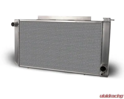 AFCO Aluminum Satin Radiator Single Pass Chevrolet S-10 1982-1993 - 80240-S-NA-N