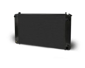 AFCO Aluminum Black Radiator Single Pass Chevy Chevrolet Truck & Blazer 1973-1981