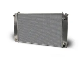 AFCO Aluminum Satin Radiator Single Pass Chevy Chevrolet Truck & Blazer 1973-1981