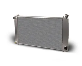 AFCO Aluminum Satin Radiator Single Pass Chevrolet Truck & Blazer 1967-1972
