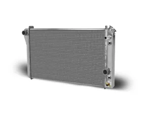 AFCO Aluminum Satin Radiator Chevrolet Camaro w/ BBC & SBC 1982-1992