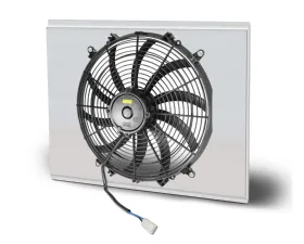 AFCO Aluminum Shroud Only Single Polish Shroud Pontiac LeMans | Chevrolet Monte Carlo 1978-1987