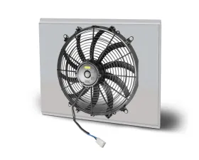 AFCO Aluminum Shroud Only Single Satin Shroud Pontiac LeMans | Chevrolet Monte Carlo 1978-1987