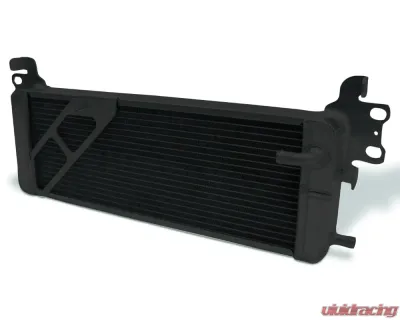 AFCO 26-1/4" x 3" x 8-7/8" Heat Exchanger Aluminum Black Double Pass Ford Shelby GT500 2007-2012 - 80280NDPB