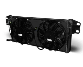 AFCO Black Heat Exchanger Pro w/ Fans Chevrolet Camaro ZL1 | SS 2010-2015