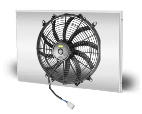 AFCO Aluminum Shroud Only Single Polish Shroud Chevrolet Nova 1962-1967