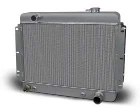 AFCO Aluminum Satin Radiator Downflow Chevrolet Nova 1962-1967