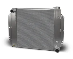 AFCO Aluminum Satin Radiator Crossflow Chevrolet Nova 1962-1967