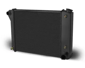 AFCO Aluminum Black Radiator 25.5