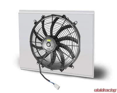 AFCO Aluminum Shroud Only Single Polish Shroud Chevrolet Nova 1968-1974 - 80288-F-SP-N