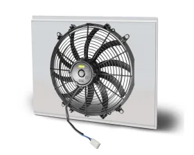 AFCO Aluminum Shroud Only Single Satin Shroud Chevrolet Nova 1968-1974