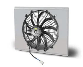 AFCO Aluminum Shroud Only Single Satin Shroud Pontiac Firebird | Trans Am 1970-1981