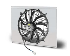 AFCO Aluminum Shroud Only Single Polish Shroud Pontiac GTO 1964-1967