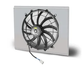 AFCO Aluminum Shroud Only Single Satin Shroud Pontiac GTO 1964-1967