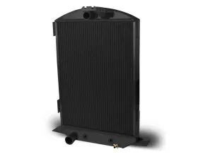 AFCO Aluminum Black Radiator Ford 1932