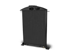 AFCO Aluminum Black Radiator Ford w/ Trans CoolerFord 1936