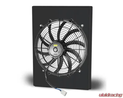 AFCO Aluminum Shroud Only Single Black ShroudFord 1936 - 81149-F-SB-N