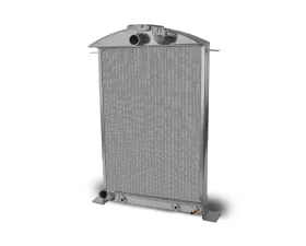 AFCO Aluminum Satin Radiator Ford w/ Trans CoolerFord 1936