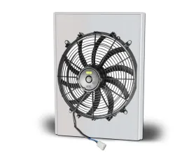 AFCO Aluminum Shroud Only Single Polished Shroud Ford 1949-1953