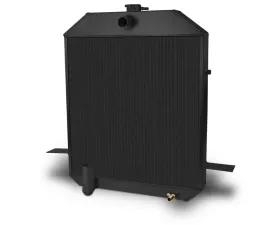 AFCO Aluminum Black Radiator Ford Deluxe 1939