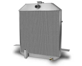 AFCO Aluminum Satin Radiator Ford Deluxe 1939
