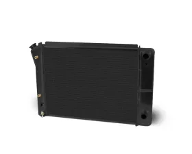 AFCO Aluminum Black Radiator Double Pass Chevrolet Truck & Blazer LSX 1967-1972