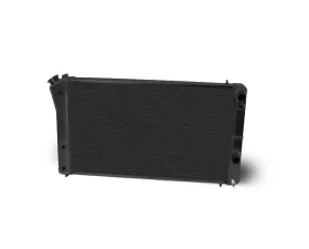 AFCO Aluminum Black Radiator Double Pass Crossflow Chevrolet Camaro w/ LSX 1970-1981