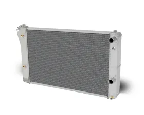 AFCO Aluminum Satin Radiator Double Pass Chevrolet Camaro w/ LSX 1982-1992