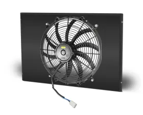 AFCO Aluminum Shroud Only Passenger Inlet Single Black Shroud 22