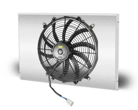 AFCO Aluminum Shroud Only Passenger Inlet Single Polished Shroud 22