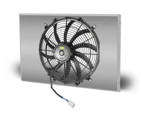 AFCO Aluminum Shroud Only Passenger Inlet Single Satin Shroud 22