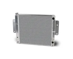 AFCO Aluminum Satin Radiator Double Pass Crossflow Pontiac GTO w/ LSX 1964-1967