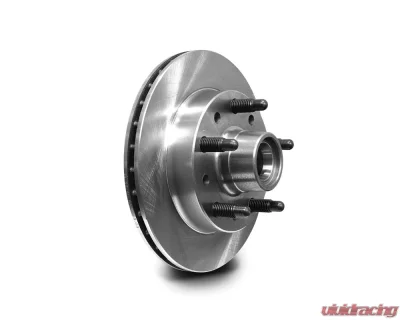 AFCO Cast Iron Brake Hub &amp; Rotor Flat Hybrid .813" Thick 10.13" Diameter 5" x 5" Bolt Pattern - 5/8 Coarse Studs - 9850-6505