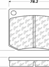 Centric Original Equipment Formula Brake Pads 100.00020                                     - 100.00020 - Image 4