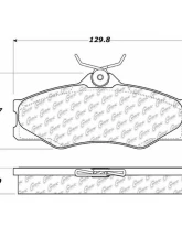 Centric Original Equipment Formula Brake Pads 100.03300                                     - 100.03300 - Image 3