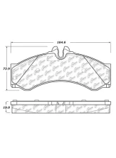 Centric Original Equipment Formula Brake Pads 100.11360                                     - 100.11360 - Image 3