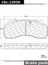 Centric Original Equipment Formula Brake Pads 100.12030                                     - 100.12030 - Image 3