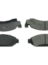 Centric C-Tek Semi-Metallic Brake Pads with Shims 102.00500                                     - 102.00500 - Image 7