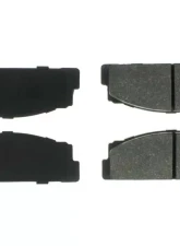 Centric C-Tek Semi-Metallic Brake Pads with Shims 102.00541                                     - 102.00541 - Image 5